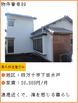 物件番号99へリンク