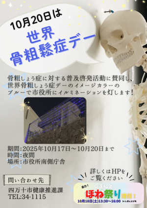 世界骨粗しょう症デー