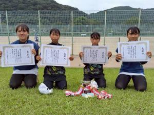 幡多周期1年女子の部入賞