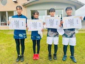 幡多秋季2年女子の部入賞