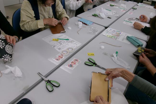 がま口ワークショップ②