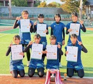 女子団体優勝及び個人準優勝等