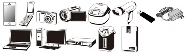 小型家電の画像