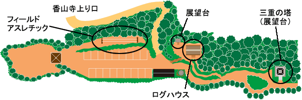 香山寺マップ