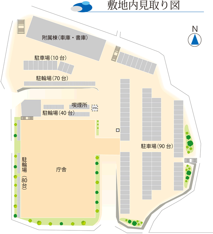 敷地内見取り図