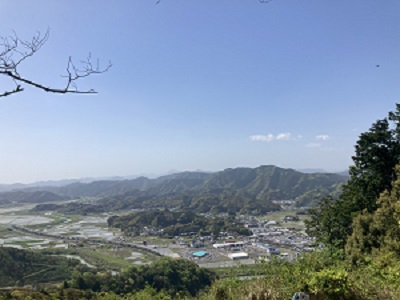 山頂からの眺め